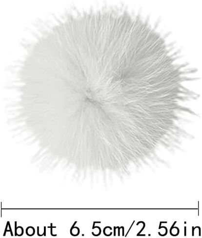 2 Pair 2.6 Inch Halloween White Pom Poms for Shoes Halloween Fluffy Shoe Clips Elf Fairy Cosplay Costumes for Women Ballet Green Flats Shoe Balls in Kuwait