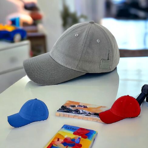 Cochlear Implant Kids Hat – Secure Fit for Nucleus 7 & BTE Processors | Comfortable CI Hat for Sports & Everyday Wear Grey in Saudi Arabia