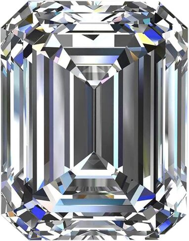 مختبر SAVEARTH DIAMONDS تم إنشاء ألماس مويسانيتي فضفاض 3 × 5 مم قطع زمرد من الماس لصنع المجوهرات، (VVS1 وضوح، 0.23 قيراط) in Kuwait