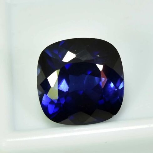 Untreated Natural Kashmir Blue Sapphire Cushion Cut Gemstone – GIE Certified 8+ Carat | Rare Collector’s Stone for Rings & Jewelry in Kuwait