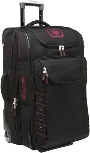 Ogio Canberra 26 Travel Bag Black/Signal Red in Kuwait