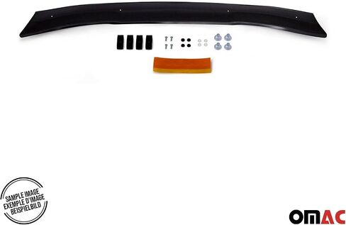 OMAC Front Bug Shield Hood Deflector for Mercedes Sprinter W907 910 2019-2025, 3 Pcs, All Weather, Black in Kuwait