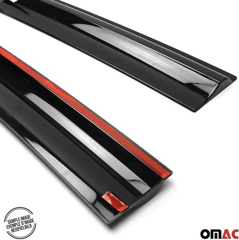 OMAC Front Bug Shield Hood Deflector for Mercedes Sprinter W907 910 2019-2025, 3 Pcs, All Weather, Black in Kuwait