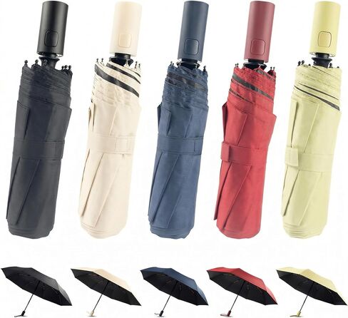 Bulk Umbrellas, Exquisitely Designed Travel Folding Umbrellas. One-Button Open/Close, Foldable For Storage, Suitable For Both Sunny And Rainy Days in Saudi Arabia