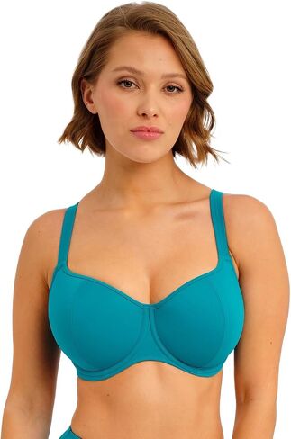 قميص بيكيني نسائي من Jewel Cove Underwire على شكل قلب in Kuwait