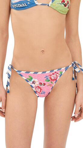 سروال بيكيني Clemente Basket للسيدات من AGUA BENDITA ذو وجهين in Kuwait