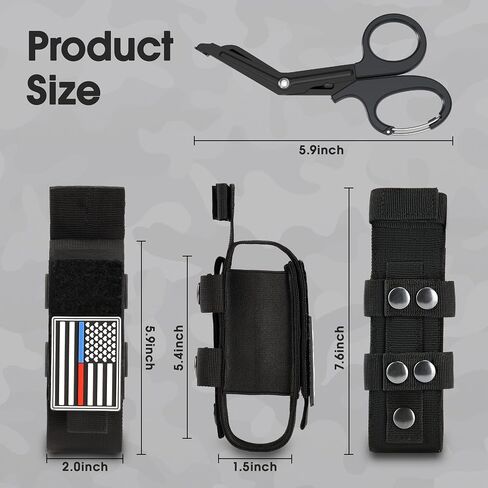 MOLLE Tourniquet Holder, Shear Pouch with Tourniquet and EMT Shears in Saudi Arabia