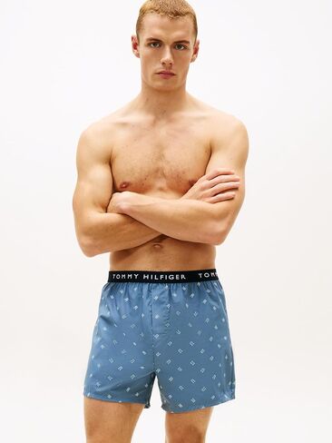 Tommy Hilfiger Men's Cotton Classic 4-Pack Woven Boxer in Kuwait