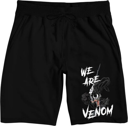 Marvel Universe Publishing Art Archive We Are Venom Men's Black Sleep Pajama Shorts in Kuwait
