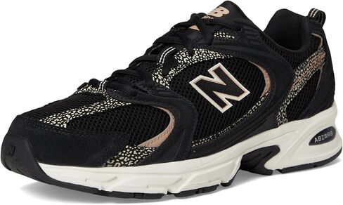 New Balance Unisex 530 Black/Flat Taupe Men 5,Women 6.5 Medium in Kuwait
