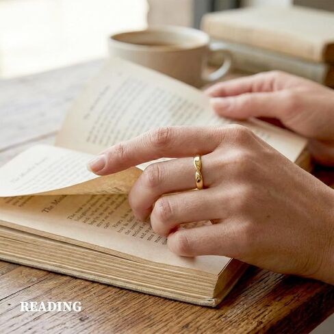24PCS Gold Rings for Women,Stackable Gold Rings Silver Simple Stacking Gold Rings for Women Non Tarnish,Multiple Sizes Pack Trendy Stuff Gold Ring Set in Kuwait