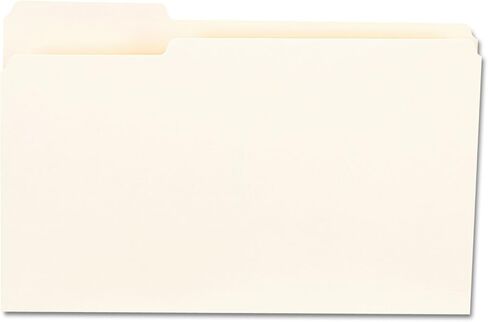 Universal UNV15121 1 Ply 1/3 Cut File Folders - Legal, Manila (100/Box) in Saudi Arabia