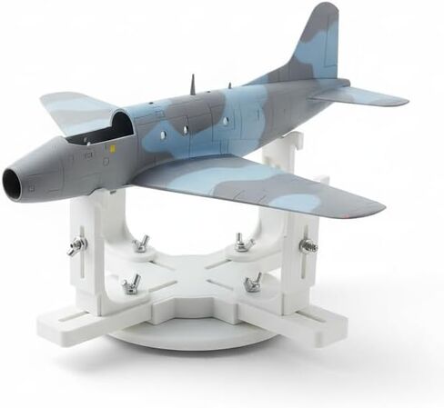 Model Airplane Painting Stand - Professional Adjustable Display Holder & Building Jig, Damped Rotating Base Hobby Tool for 1/72, 1/48, 1/32 Scale Models - Perfect for Painting and Detailing in Saudi Arabia