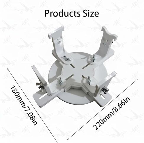 Model Airplane Painting Stand - Professional Adjustable Display Holder & Building Jig, Damped Rotating Base Hobby Tool for 1/72, 1/48, 1/32 Scale Models - Perfect for Painting and Detailing in Saudi Arabia