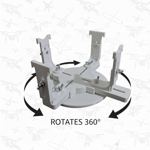 Model Airplane Painting Stand - Professional Adjustable Display Holder & Building Jig, Damped Rotating Base Hobby Tool for 1/72, 1/48, 1/32 Scale Models - Perfect for Painting and Detailing in Saudi Arabia