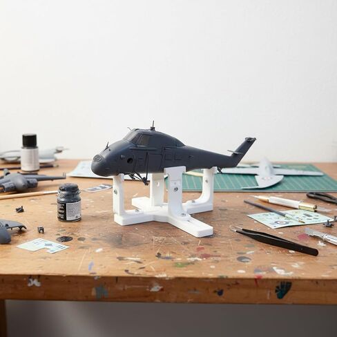 Model Airplane Painting Stand - Professional Adjustable Display Holder & Building Jig, Damped Rotating Base Hobby Tool for 1/72, 1/48, 1/32 Scale Models - Perfect for Painting and Detailing in Saudi Arabia