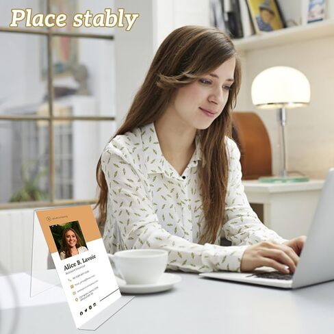 12 قطعة من حامل عرض الكتب الأكريليك، حامل عرض شفاف للكتاب مقاس 6 بوصة × 4 بوصة، حامل عرض شفاف من الأكريليك لعرض الكتب والصور وأجهزة الكمبيوتر المحمولة والأقراص المضغوطة in Kuwait
