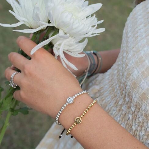 My Saint My Hero Little Flower Bracelet - Silver in Saudi Arabia