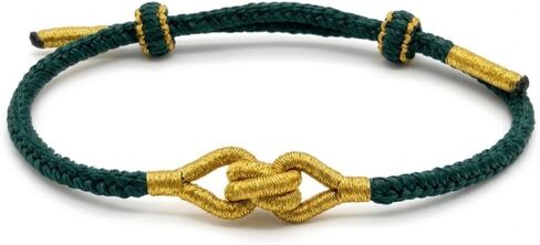Handmade Red String Bracelet for Protection - Tibetan Buddhist Lucky Knot Amulet, Buddha & Karma Braided Cord, Charm Infinity Bracelets for Men & Women, Fortune Jewelry Gift in Saudi Arabia