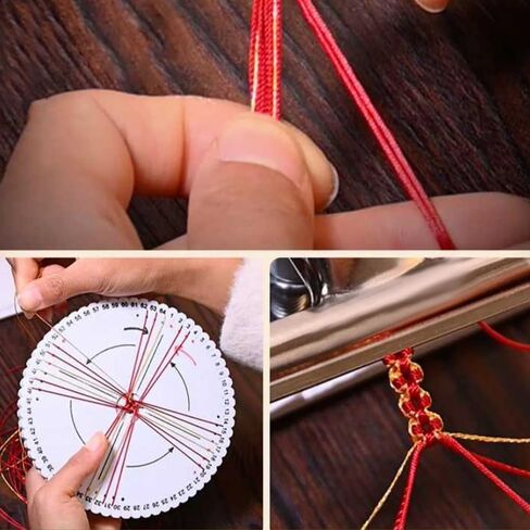Tibetan Lucky Bracelet for Women Lucky Charm Bracelet Braided Good wishes Buddhist Style Adjustable Wrist Bracelet Red Rope Bracelets in Saudi Arabia
