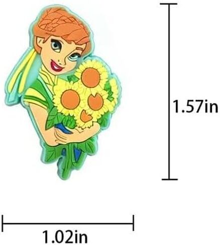 29Pcs Frozen Shoe Decoration Charms for Croc Clog Sandals, Shoe Accessories Charms for Adults in Saudi Arabia