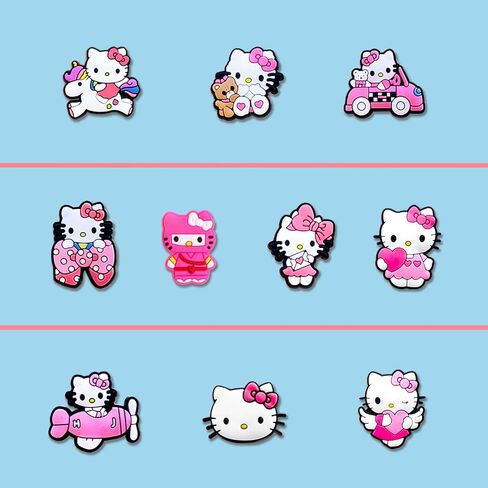 50Pcs Shoe Decoration Charms for Croc Clog, Cute Charms Accessories in Saudi Arabia