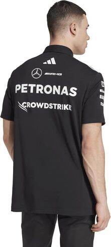 قميص بولو رجالي من adidas Mercedes Amg Petronas Formula One Team Polo أسود (عبوة من قطعة واحدة) in Kuwait