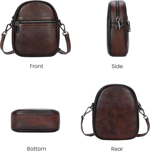 HESHE Small Crossbody Bags for Women RFID Blocking Cell Phone Purse Anti-Theft Travel Bag Satchel Purses Shoulder Handbags in Saudi Arabia