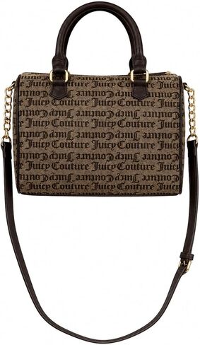 Juicy Couture Summer Garden Satchel Bag Structured Crossbody Top Handle Purse 10x8 in Kuwait