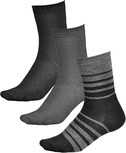 Women's 80% MERINO WOOL Warm Thin Winter Socks (3 PAIRS) Fine Woolen Dress Fall Ladies Everyday Lightweight in Saudi Arabia
