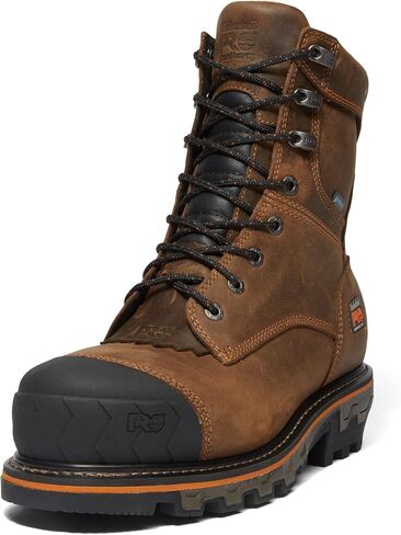 Timberland PRO Men's Boondock HD Logger Composite Safety Toe Waterproof Boots in Kuwait