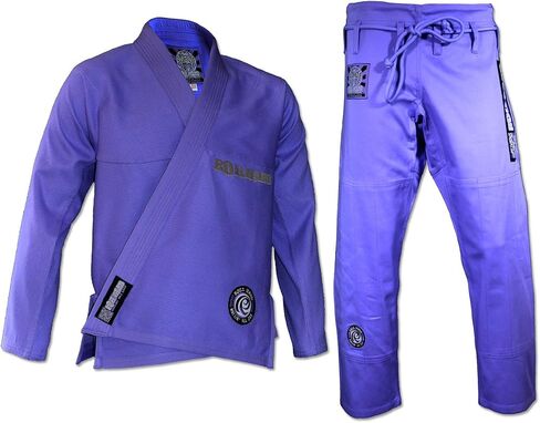 BRAND Womens Brazilian Jiu Jitsu Kimonos - Pink or Purple (Purple, F4) in Saudi Arabia