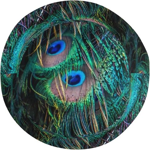 Peacock Feathers Bucket Hat for Men Women Printed Fisherman Hat Packable Sun Cap Travel Outdoor Beach Caps in Saudi Arabia
