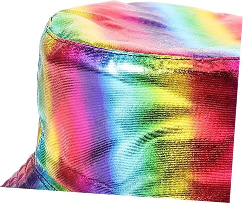Unomor Rainbow Pattern Bucket Hat Lightweight Sun Protection Fisherman Cap for Men and Women Comfortable Summer Beach Hat for Outdoor Activities Fishing Hiking Camping Travel in Kuwait