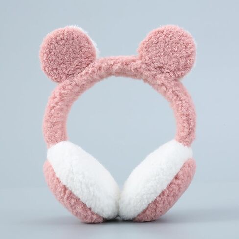 BESPORTBLE Plush Ear Warmer Earmuffs Winter Ear Cover for Outdoor Cold Weather Accessories Pink in Kuwait