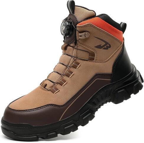 Steel Toe Safety Work Shoes for Men & Women Safety Boot | Lightweight,comfortable,industrial & construction,slip-resistant outsole,breathable upper,puncture resistant plate in Saudi Arabia