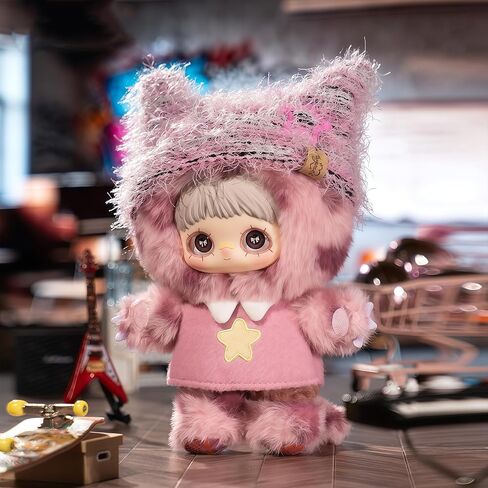 MayMei Kitten Academy Series Plush Keychain Blind Box 1Pcs (1 of 7 Possible Styles) Cute Maymei Bag Charms for Women's Handbags – Kawaii Plush Backpack Keyring Accessories Key Chain in Saudi Arabia
