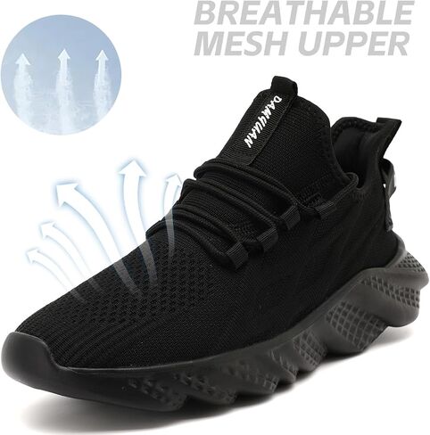 Women Walking Shoes Running Sneakers Tennis Slip on Work Non Slip Workout Gym Sports Athletic Lightweight Breathable Casual Fashion in Saudi Arabia