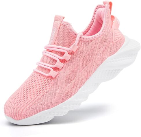 Women Walking Shoes Running Sneakers Tennis Slip on Work Non Slip Workout Gym Sports Athletic Lightweight Breathable Casual Fashion in Saudi Arabia