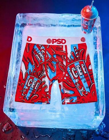 PSD Icee Freeze Mens Boxer Briefs, Multi-Colored, Medium in Kuwait