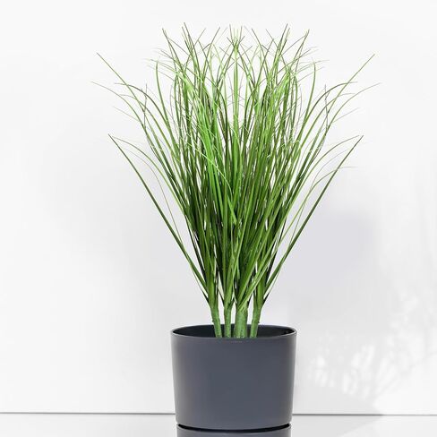 10 PCS Artificial Wheat Grass Plants, 14.6 Inch Faux Shrubs Wheat Grass Greenery Stems with Realistic Look, Fake Tall Grasss for Indoor Outdoor Decor, Artificial Plants for Home Office Garden, Large in Kuwait