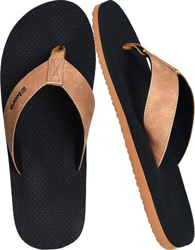 Men's Flip Flops with Arch Support - Quick-Dry Beach Sandals in Saudi Arabia