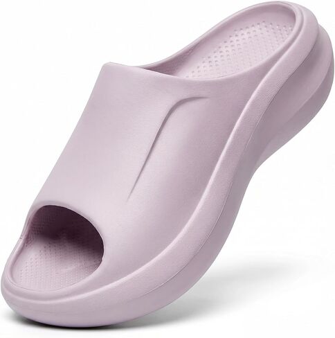Recovery Slides for Men and Women - Max Comfort Orthotic Slippers for Plantar Fasciitis - Heel & Arch Support, Non-Slip Rubber Sole- Indoor/Outdoor House Shoes in Saudi Arabia