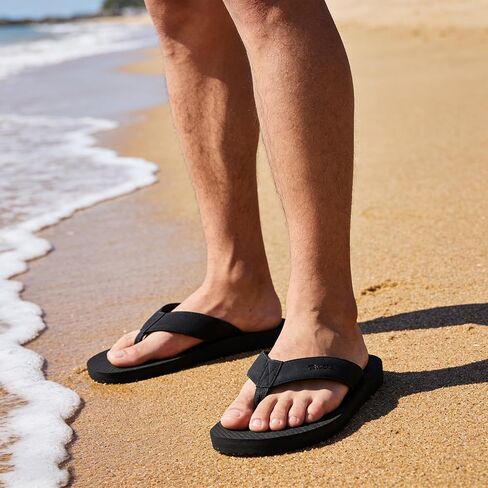 Men's Flip Flops with Arch Support - Quick-Dry Beach Sandals in Saudi Arabia