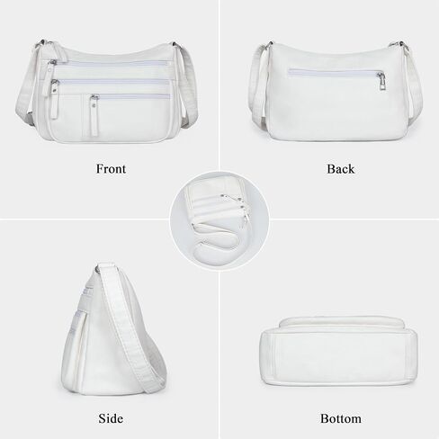 VOLGANIK ROCK Purses for Women Vegan Leather Purses Crossbody Bags Shoulder Bags for Travel with Multi Pockets Casual Bag in Saudi Arabia