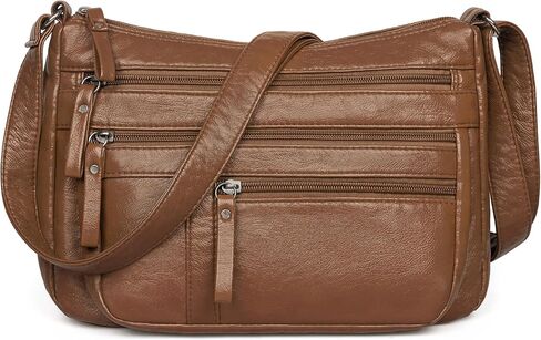 VOLGANIK ROCK Purses for Women Vegan Leather Purses Crossbody Bags Shoulder Bags for Travel with Multi Pockets Casual Bag in Saudi Arabia