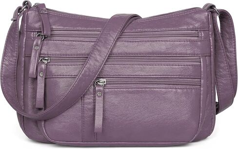 VOLGANIK ROCK Purses for Women Vegan Leather Purses Crossbody Bags Shoulder Bags for Travel with Multi Pockets Casual Bag in Saudi Arabia