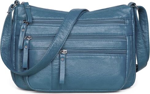 VOLGANIK ROCK Purses for Women Vegan Leather Purses Crossbody Bags Shoulder Bags for Travel with Multi Pockets Casual Bag in Saudi Arabia