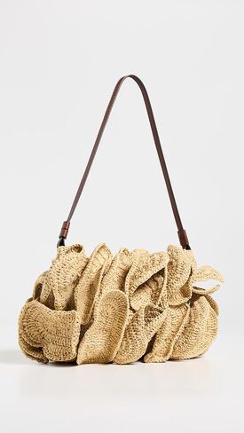 FARM Rio Women's Flower Raffia Shoulder Bag in Saudi Arabia