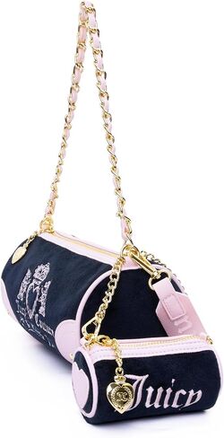 Juicy Couture Women's Heritage Barrel Bag, Stylish & Versatile Shoulder Bag for Everyday Wear in Kuwait